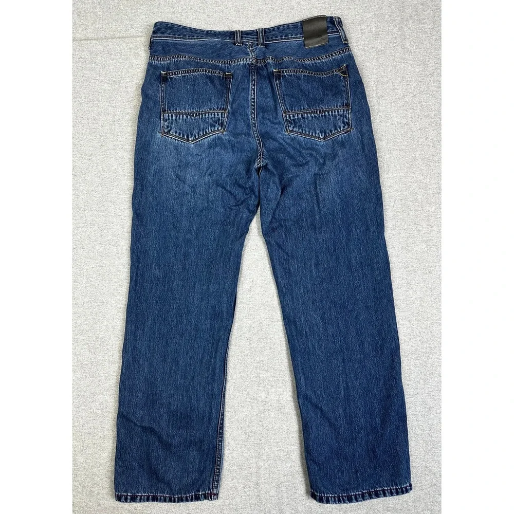 Tommy Bahama Cayman Island Jeans Mens 34x30 Blue Relaxed Fit Denim Pants
